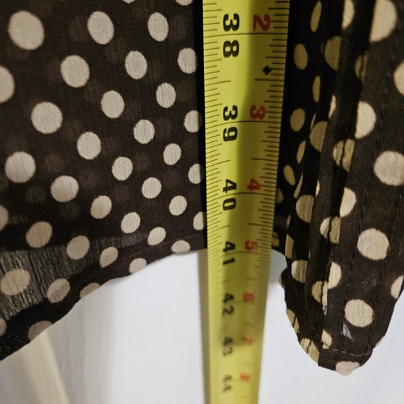 Sandra Darren brown sleeveless dress size 12 - Picture 13 of 13